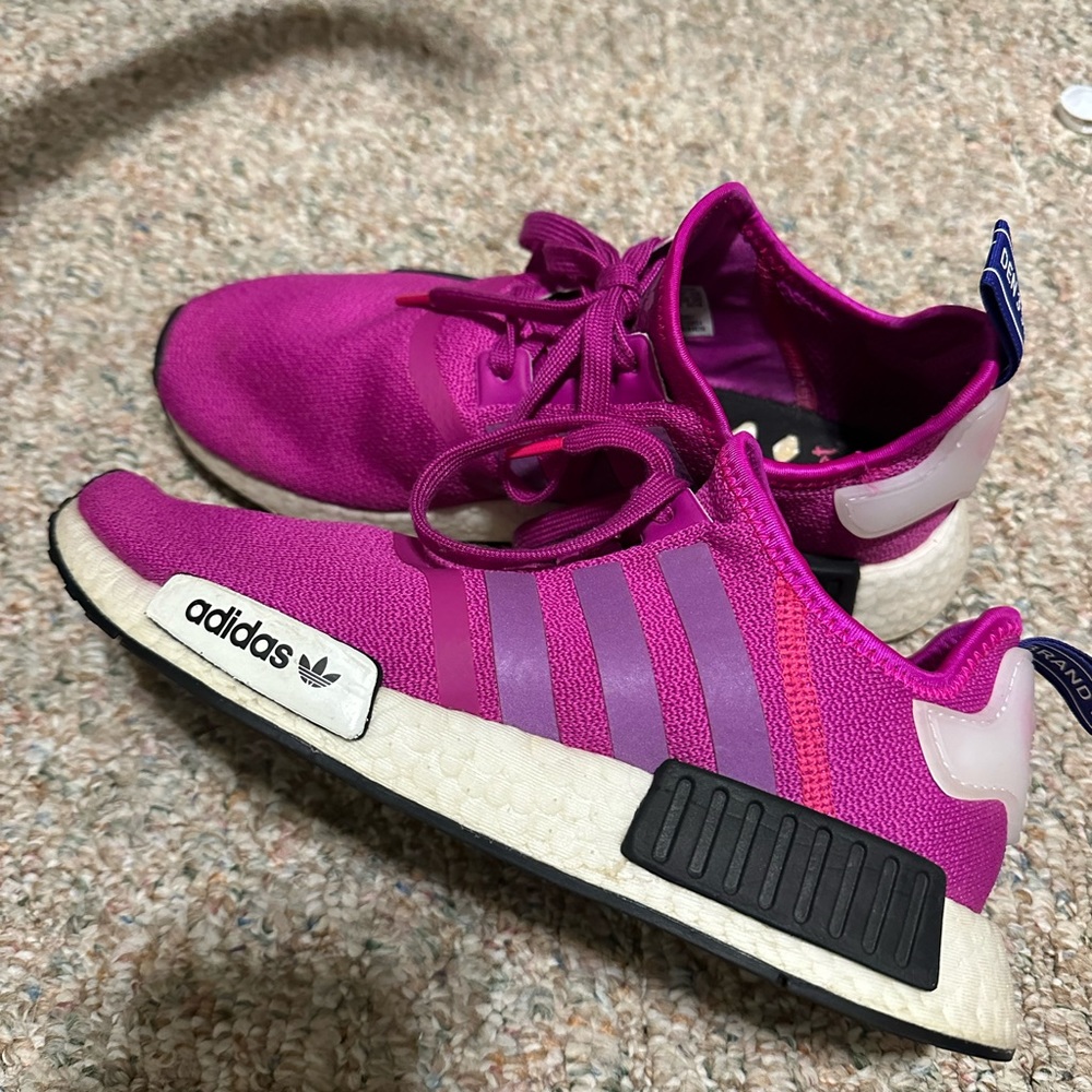 Purple adidas NMD’s